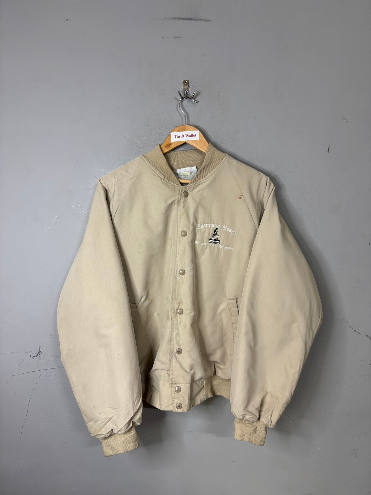 Jacket Oversized Vintage Champions Boats