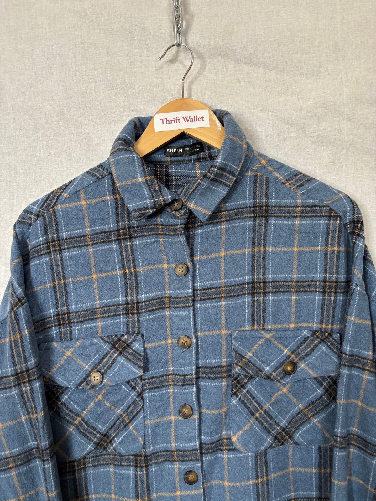 Flannel Shirt Vintage Streetwear Shein