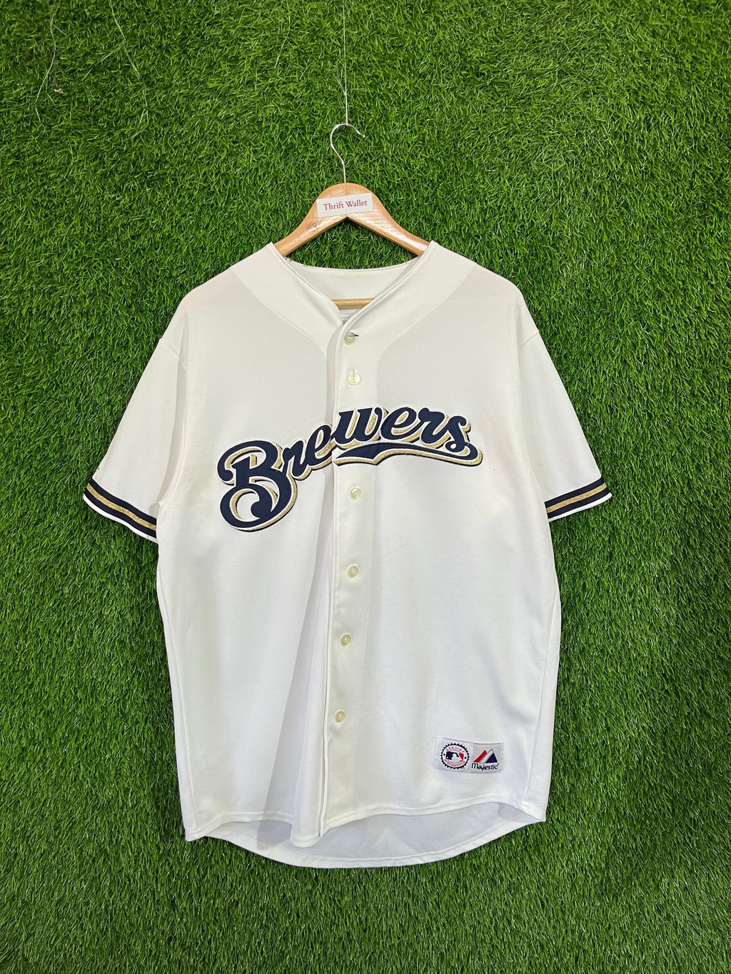 Baseball Jerseys Vintage Streetwear Oversized - Brewers