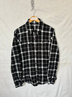 Flannel Shirt Vintage Streetwear Eddie Bauer