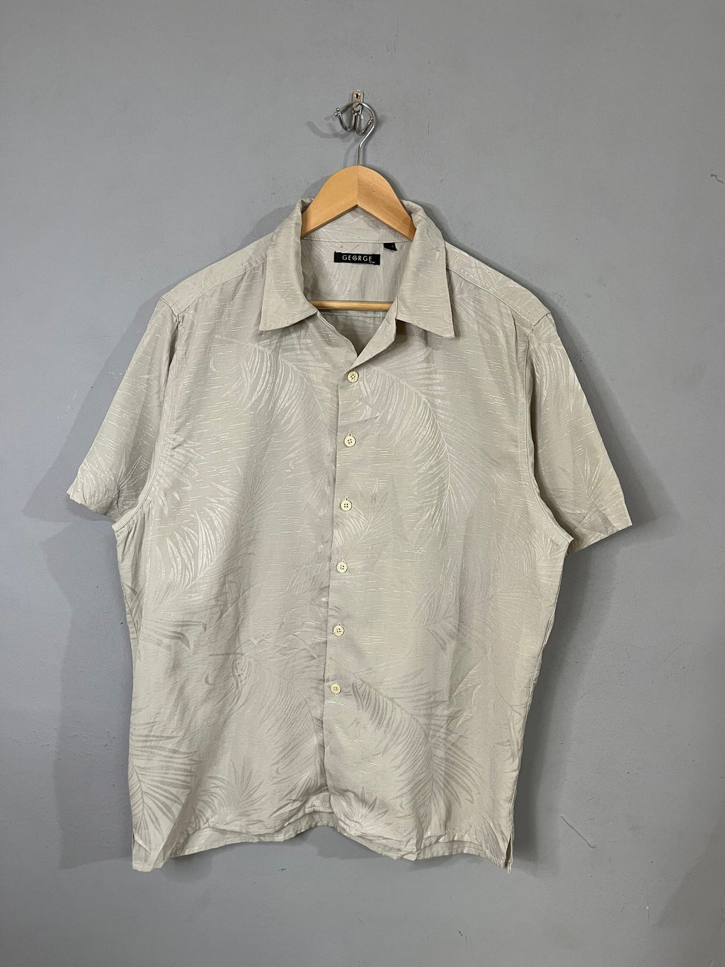 Half Sleeve Shirts Oversized Streetwear GEGRGE