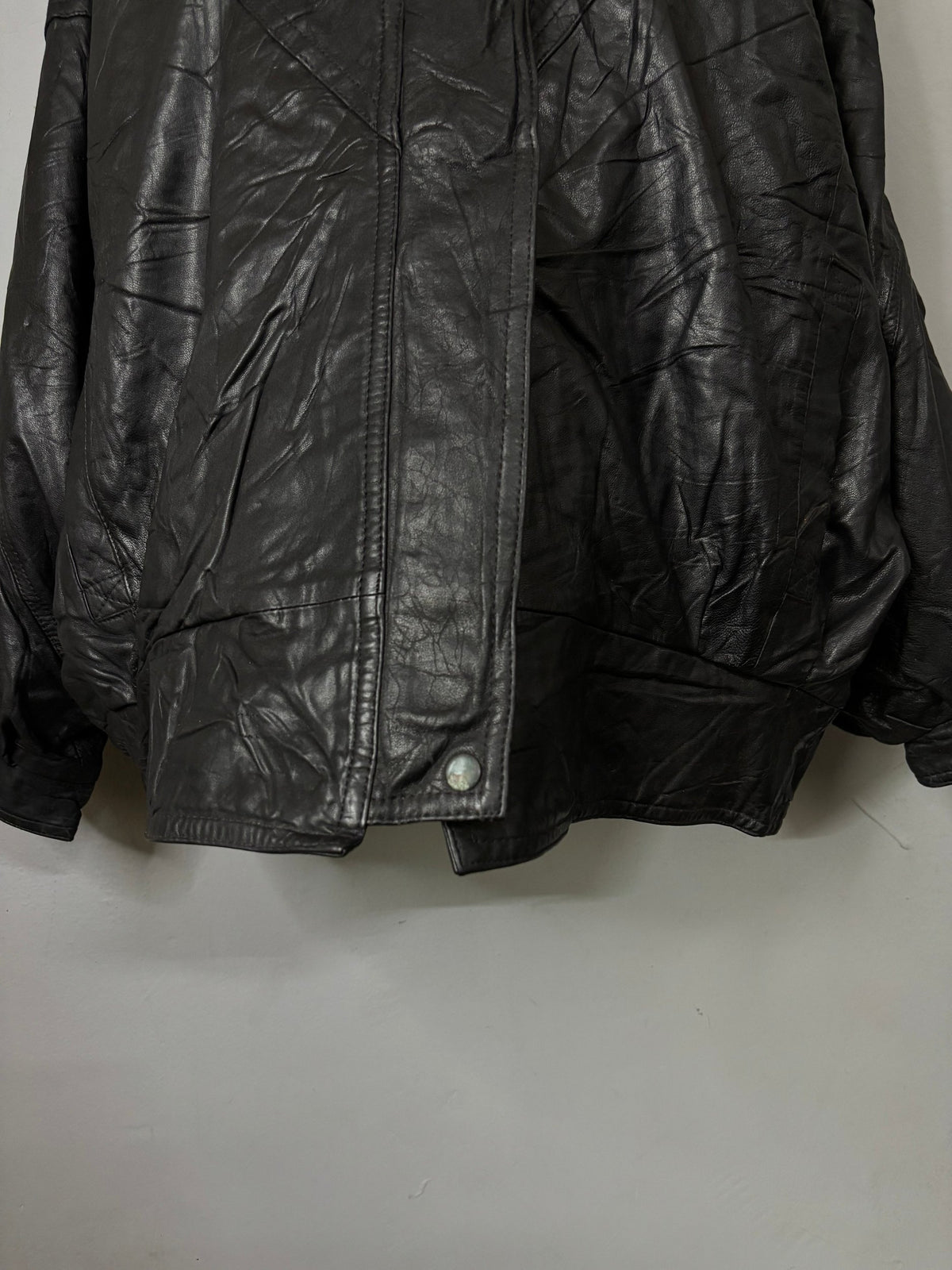 Leather Jackets Oversized Vintage Bigger