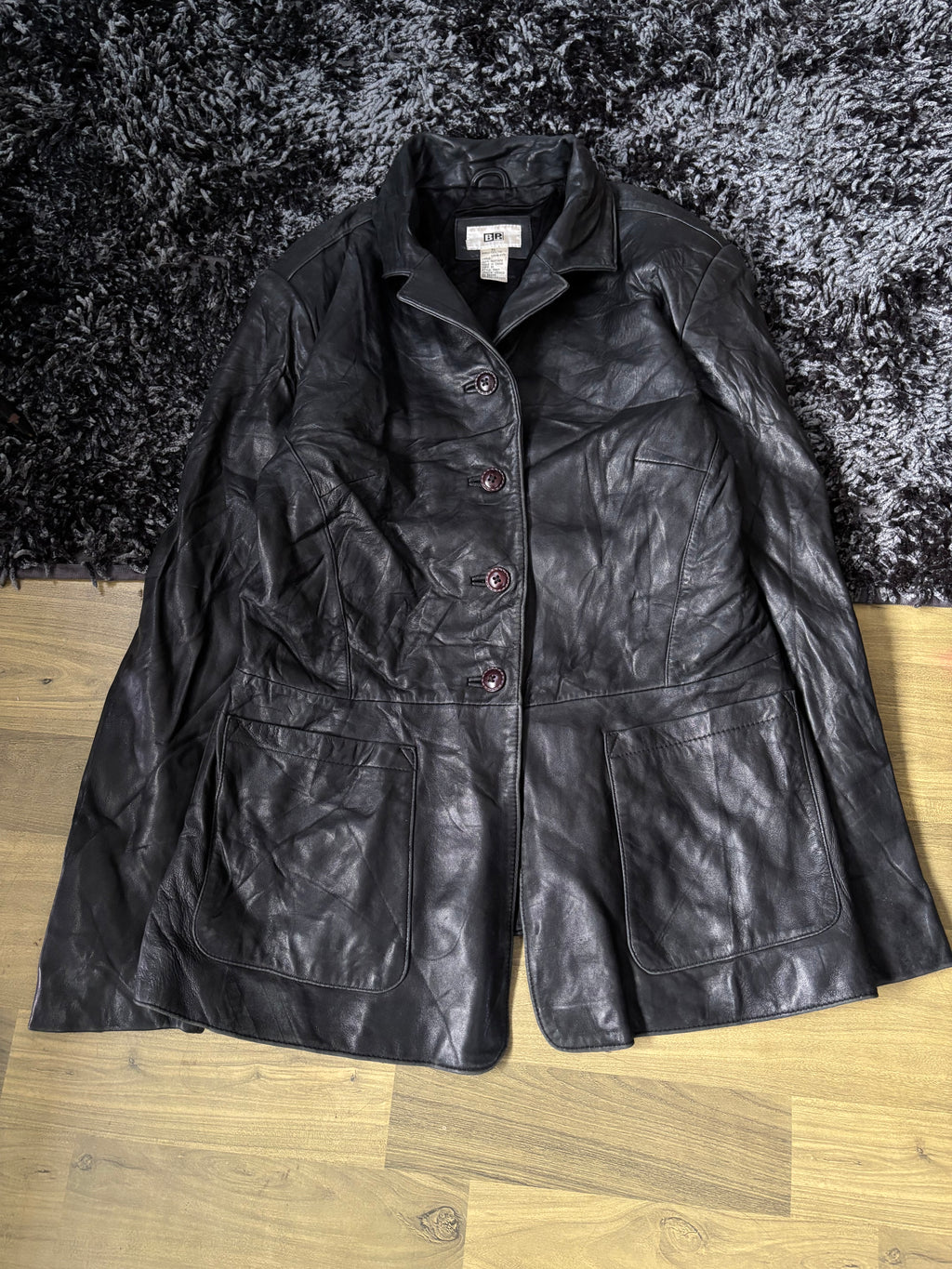 Leather Jackets Oversized Vintage B P