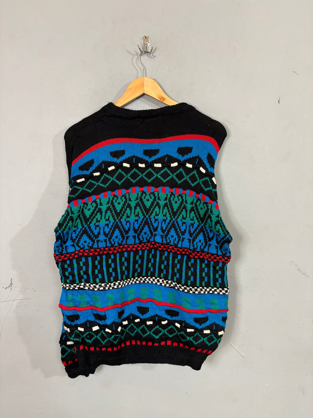Cardigan Vintage Oversized - Concrete