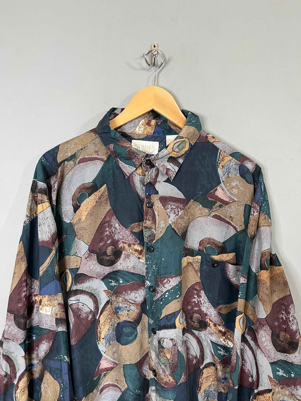 Full Sleeve Shirts Vintage Streetwear Summa