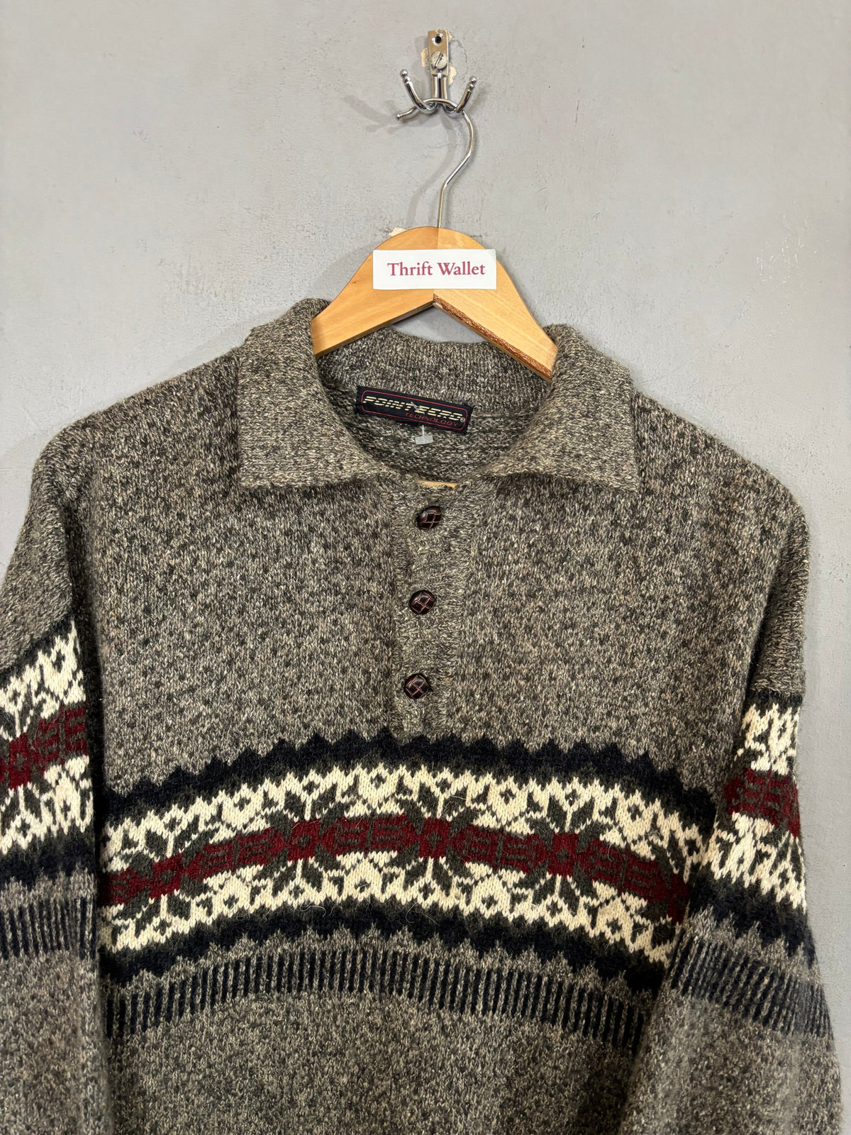 Cardigan Vintage Oversized - Pointeerg