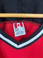 Ice Hockey Jerseys Vintage Retro / Throwback Y2K - Red plain