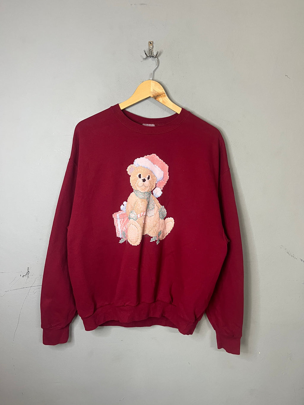 Sweatshirts Vintage Streetwear Christmas teddy