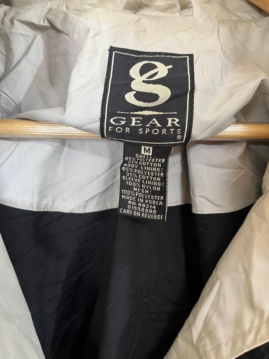 Jacket Vintage Streetwear Oversized Gear
