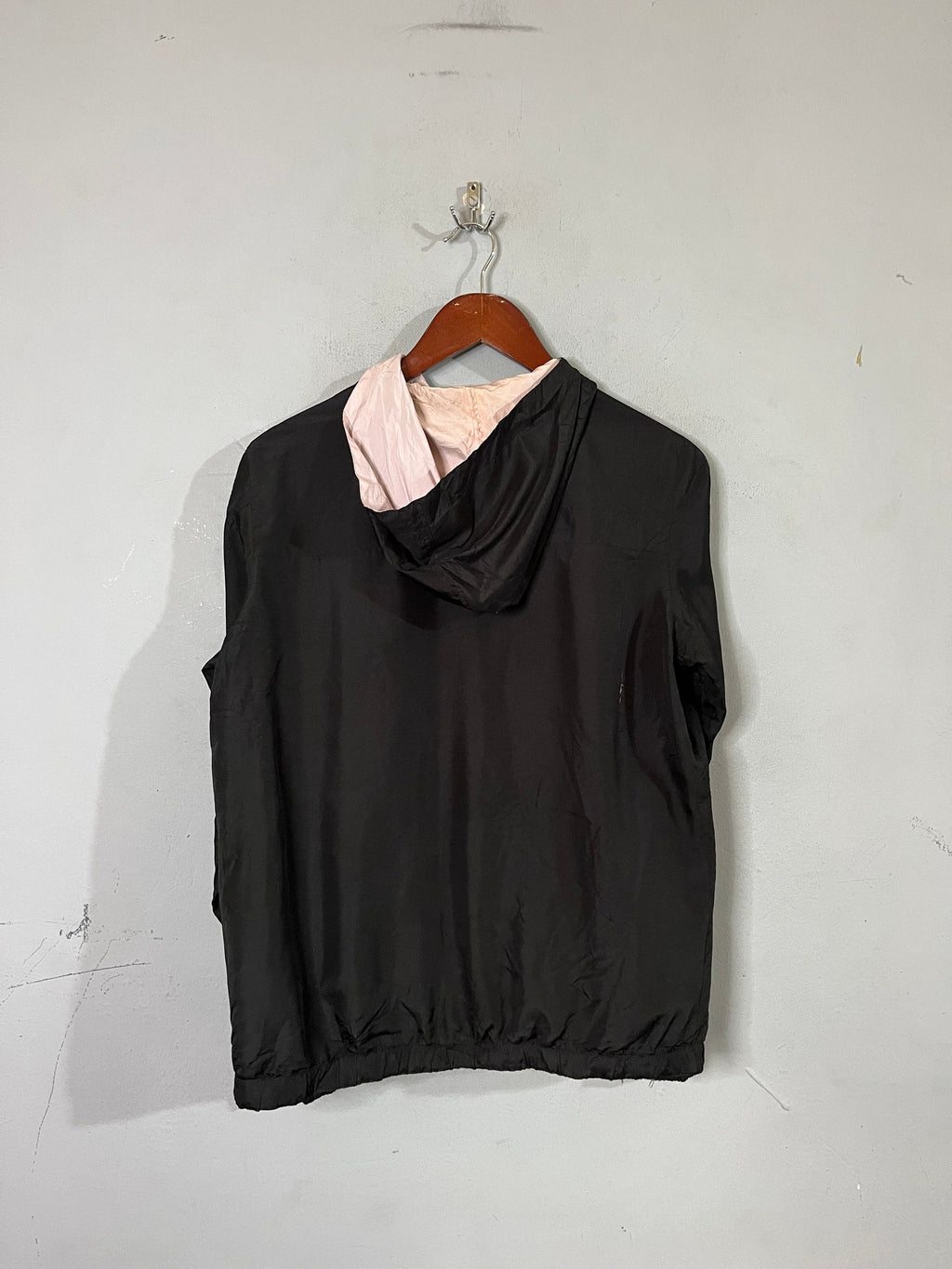 Windbreakers Vintage Streetwear Oversized Black
