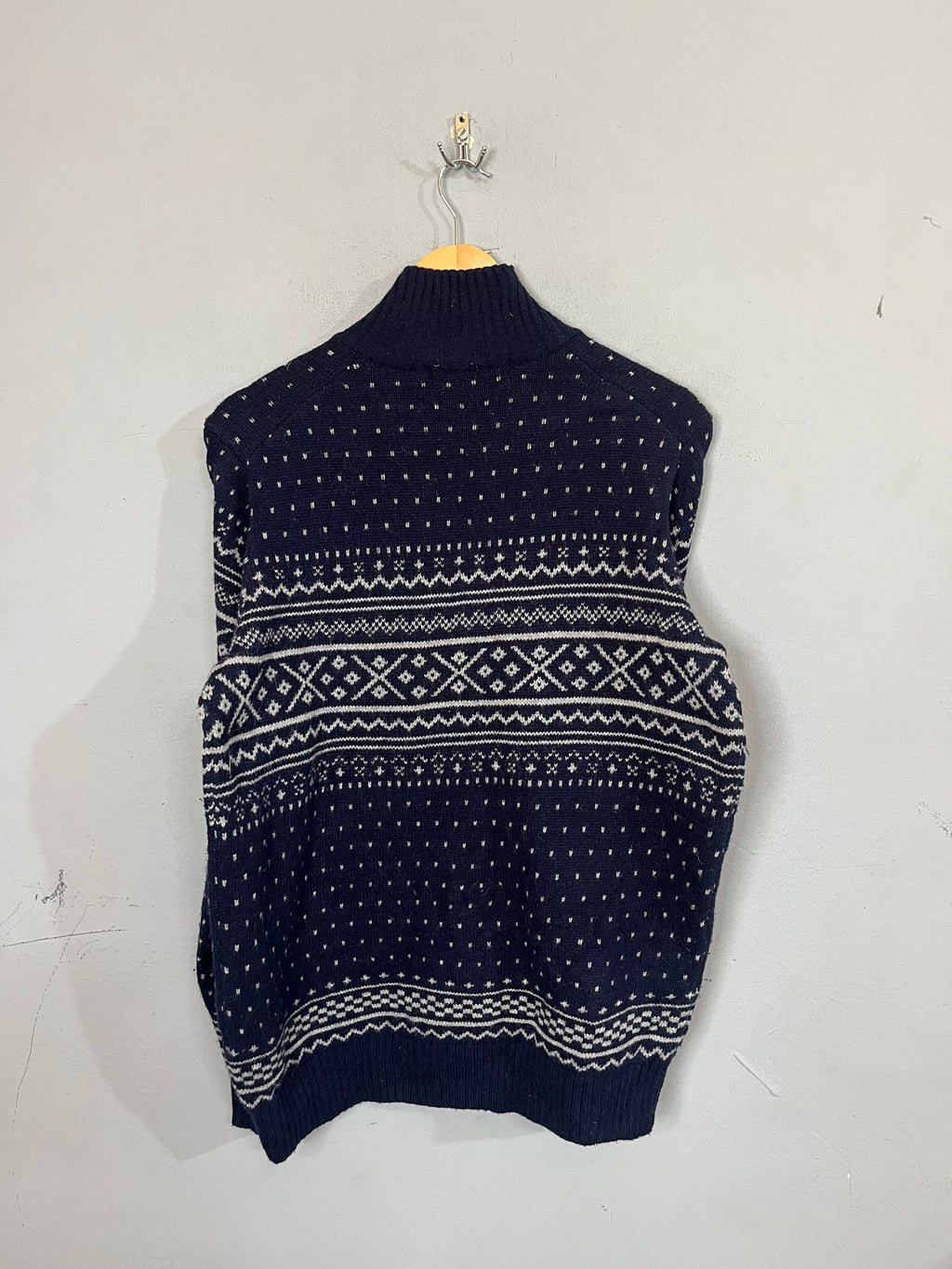 Cardigan Vintage Streetwear - Nordic Fairisle Uniqlo
