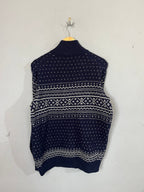 Cardigan Vintage Streetwear - Nordic Fairisle Uniqlo