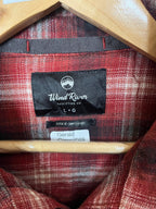 Flannel Shirt Vintage Streetwear Wind River