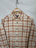 Flannel Shirt Vintage Streetwear Blue Harbour