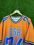 Half Sleeve Jerseys Retro / Throwback Streetwear Oversized - D&B 24