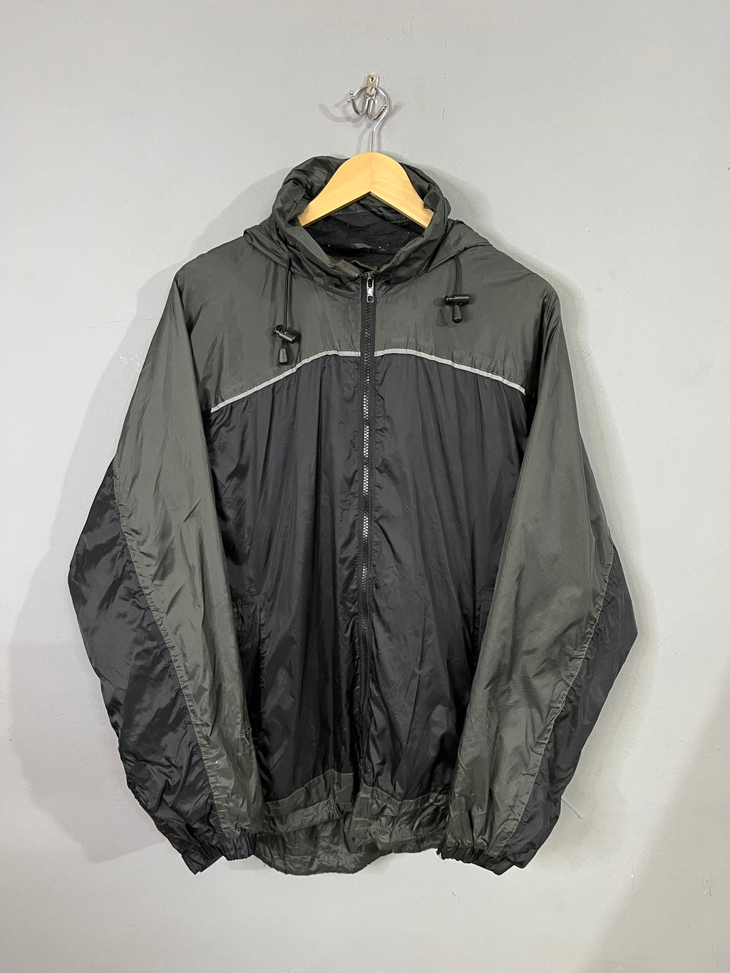 Vintage Oversized Windbreaker Viking