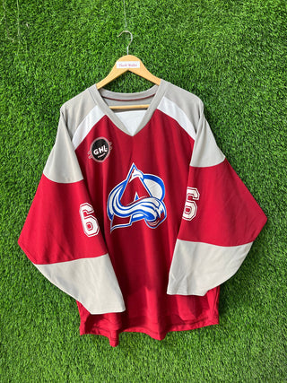 Ice Hockey Jerseys Vintage Streetwear Colorado Avalanche 6