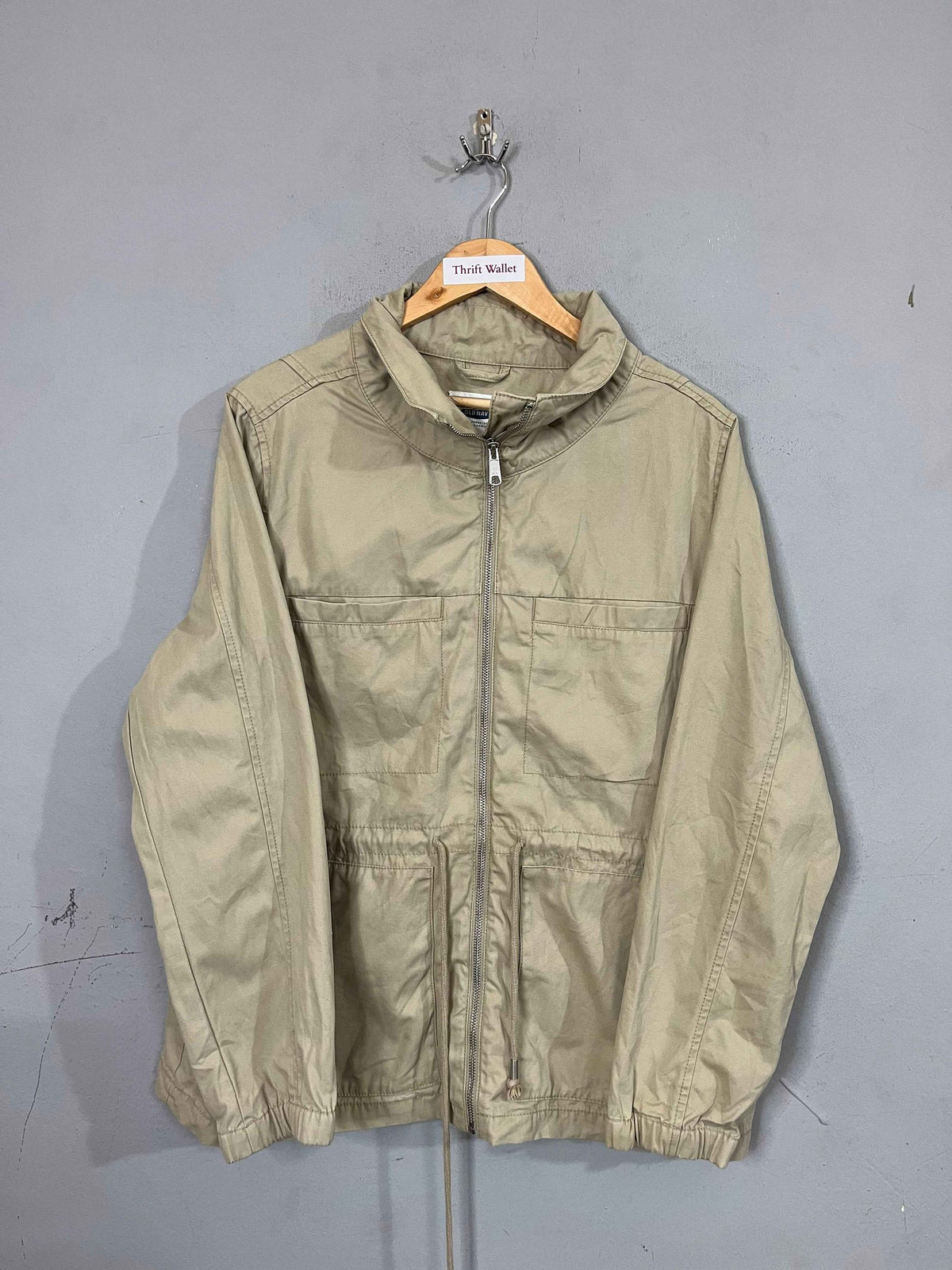 Jacket Vintage Streetwear Oversized Olo Navy