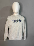 Sweatshirts Vintage Streetwear Three hearts