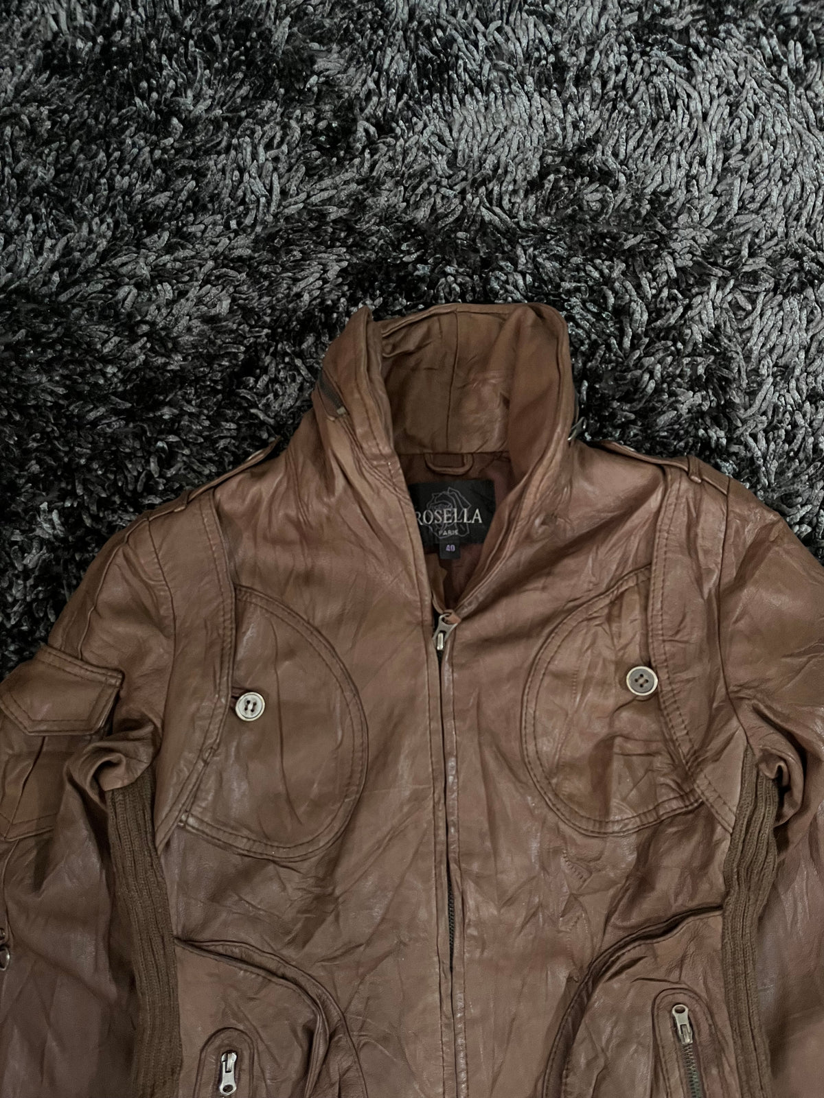 Leather Jackets Vintage Winter Wear - Rosella
