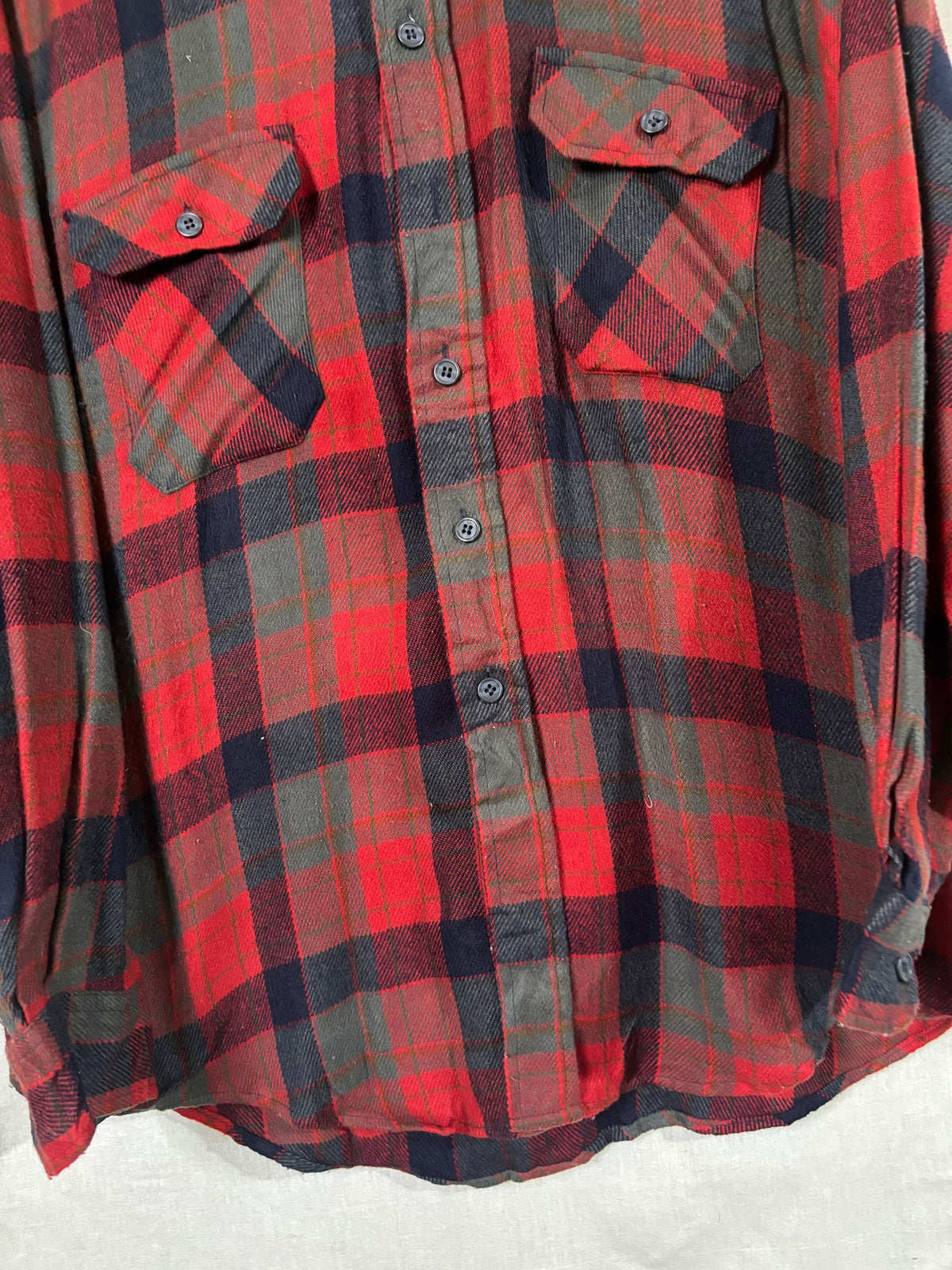 Flannel Shirt Vintage Streetwear Ozark Trail