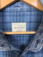 Flannel Shirt Vintage Streetwear American Eagles