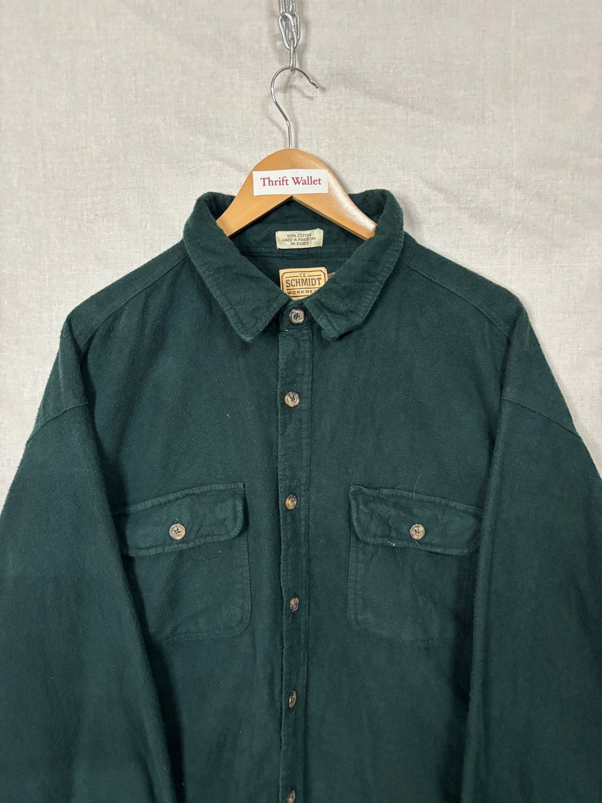 Flannel Shirt Vintage Streetwear Schmidt Work Wear
