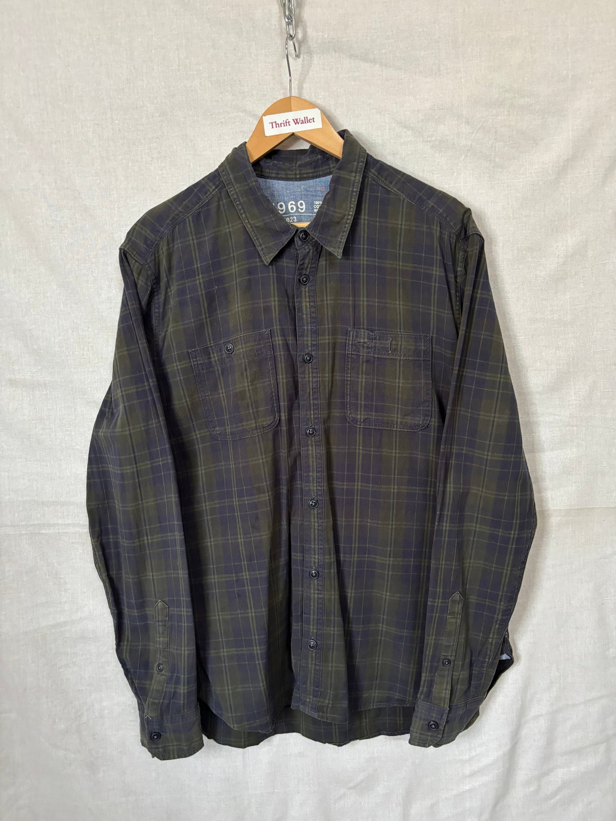 Flannel Shirt Vintage Streetwear Flannel Shirt