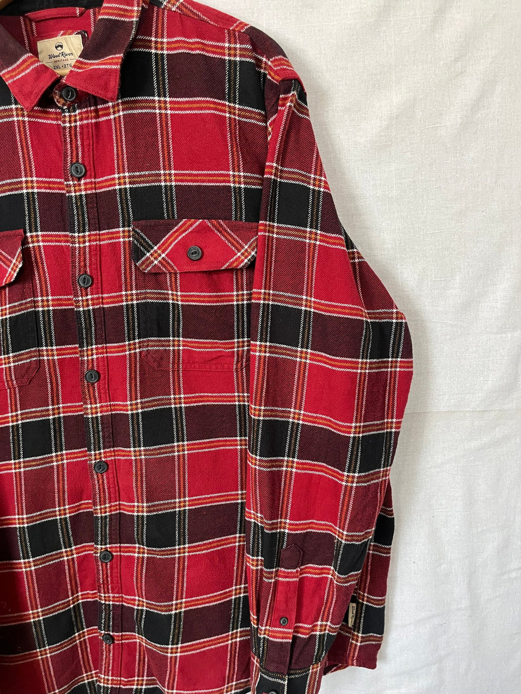 Flannel Shirt Vintage Streetwear Wind River