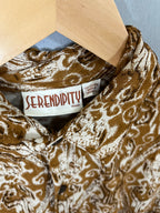 Half Sleeve Shirts Vintage Oversized Serendipity