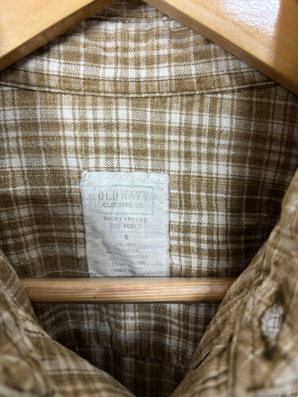 Flannel Shirt Vintage Streetwear Old Navy