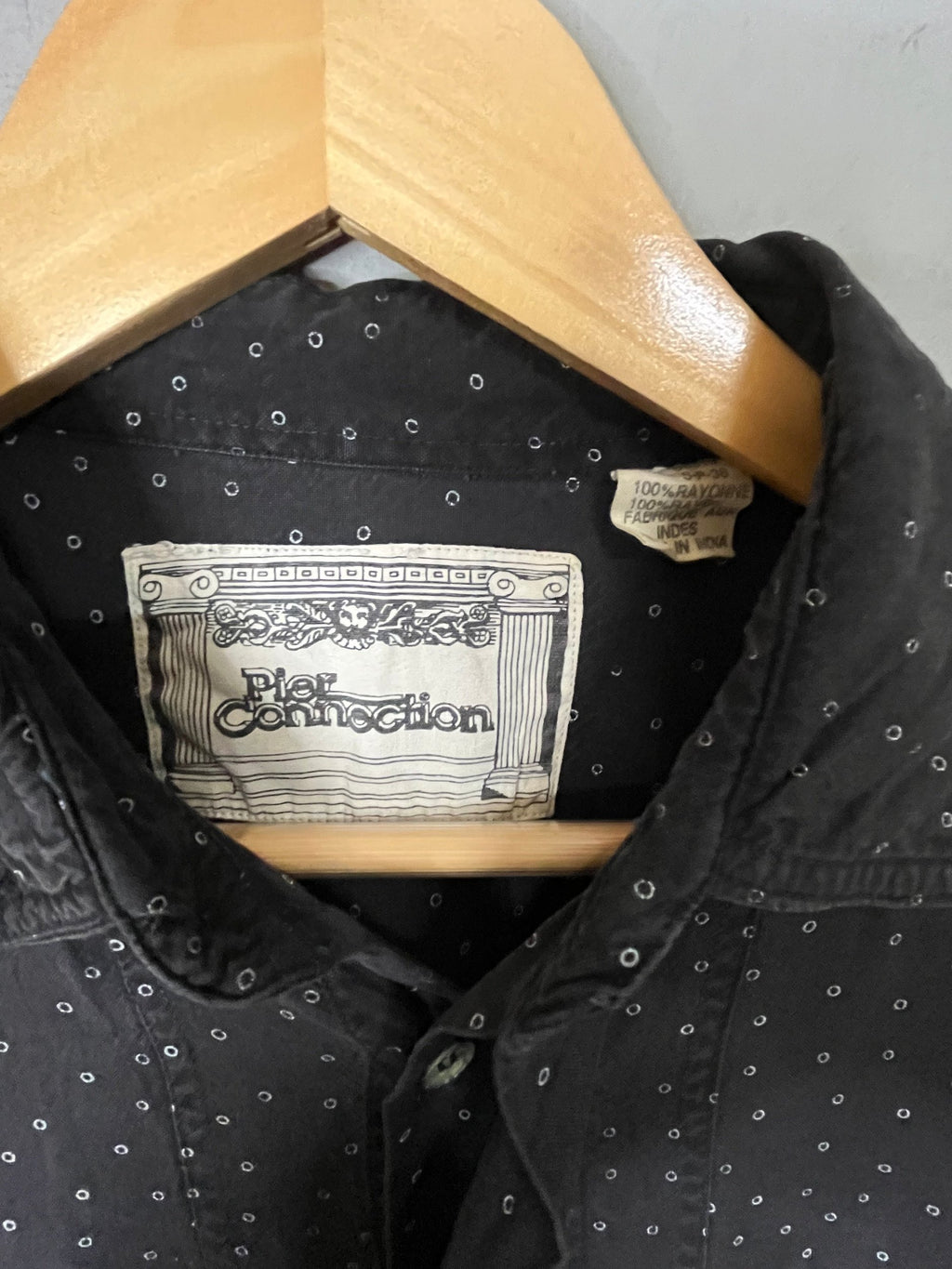 Full Sleeve Shirts Vintage Oversized Pier Connection