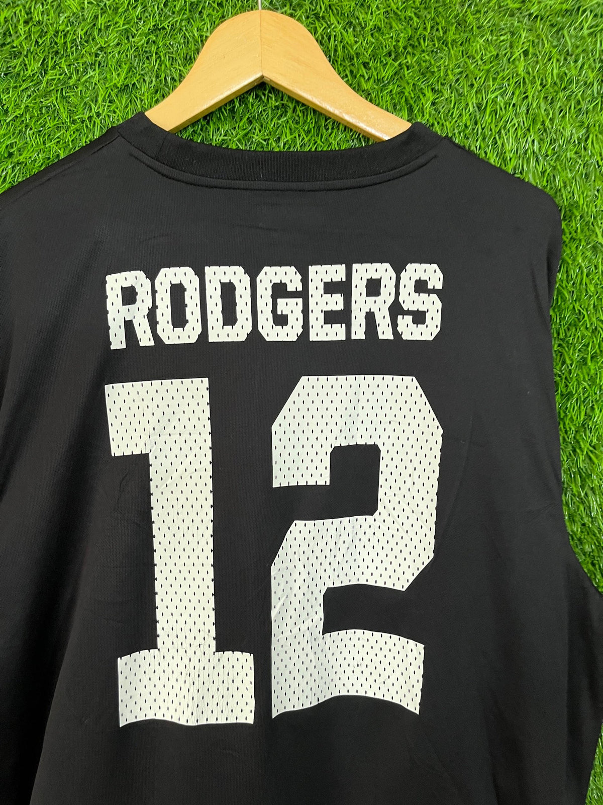 Half Sleeve Jerseys Vintage Streetwear Oversized - RODGERS 12
