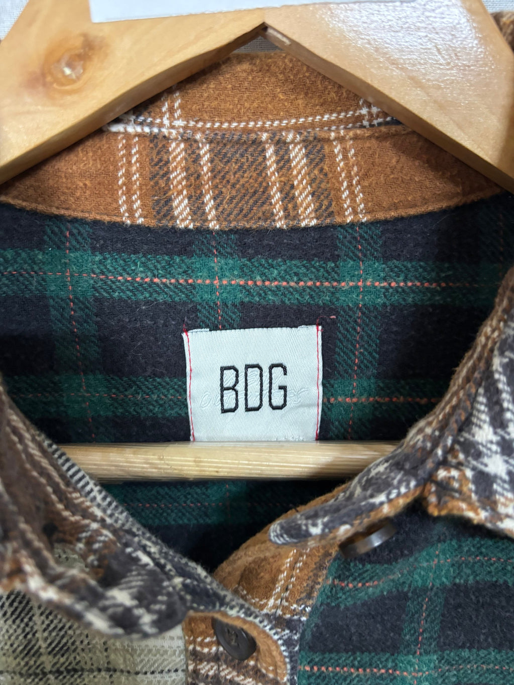 Flannel Shirt Vintage Streetwear BOG