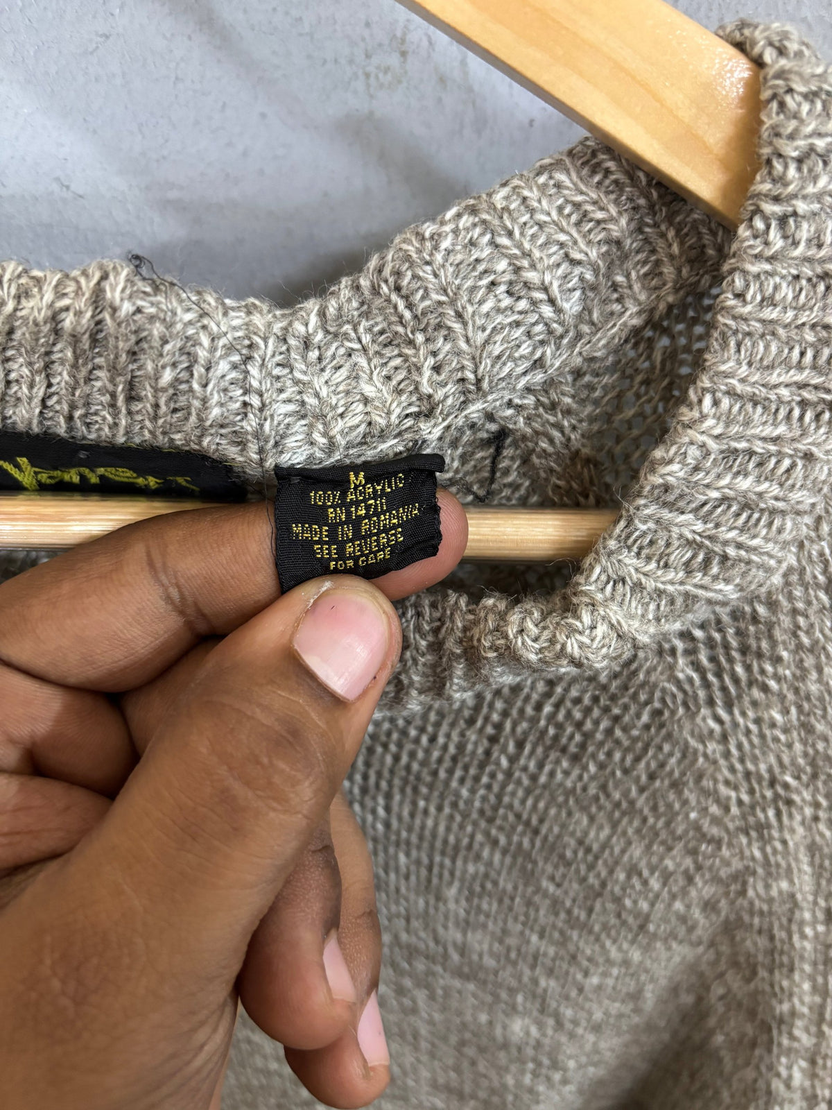Cardigan Vintage Oversized - Van cort
