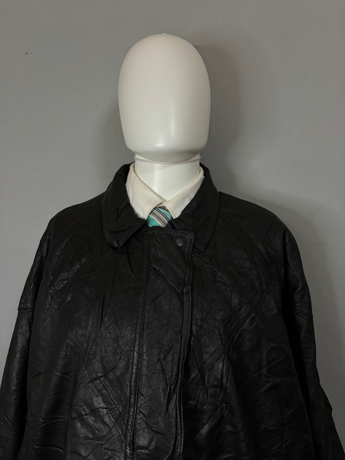 Leather Jackets Oversized Vintage Bigger