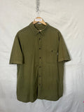 Half Sleeve Shirts Vintage Streetwear Wool Rich