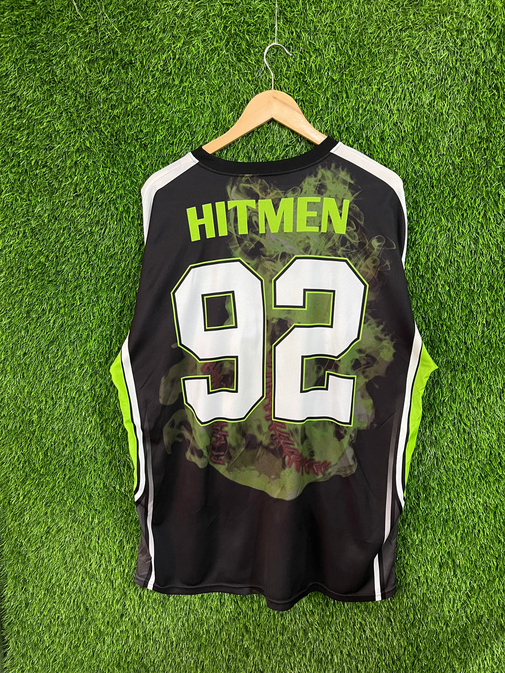 Half Sleeve Jerseys Oversized Streetwear Hitmen