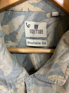 Half Sleeve Shirts Vintage Streetwear Solitude