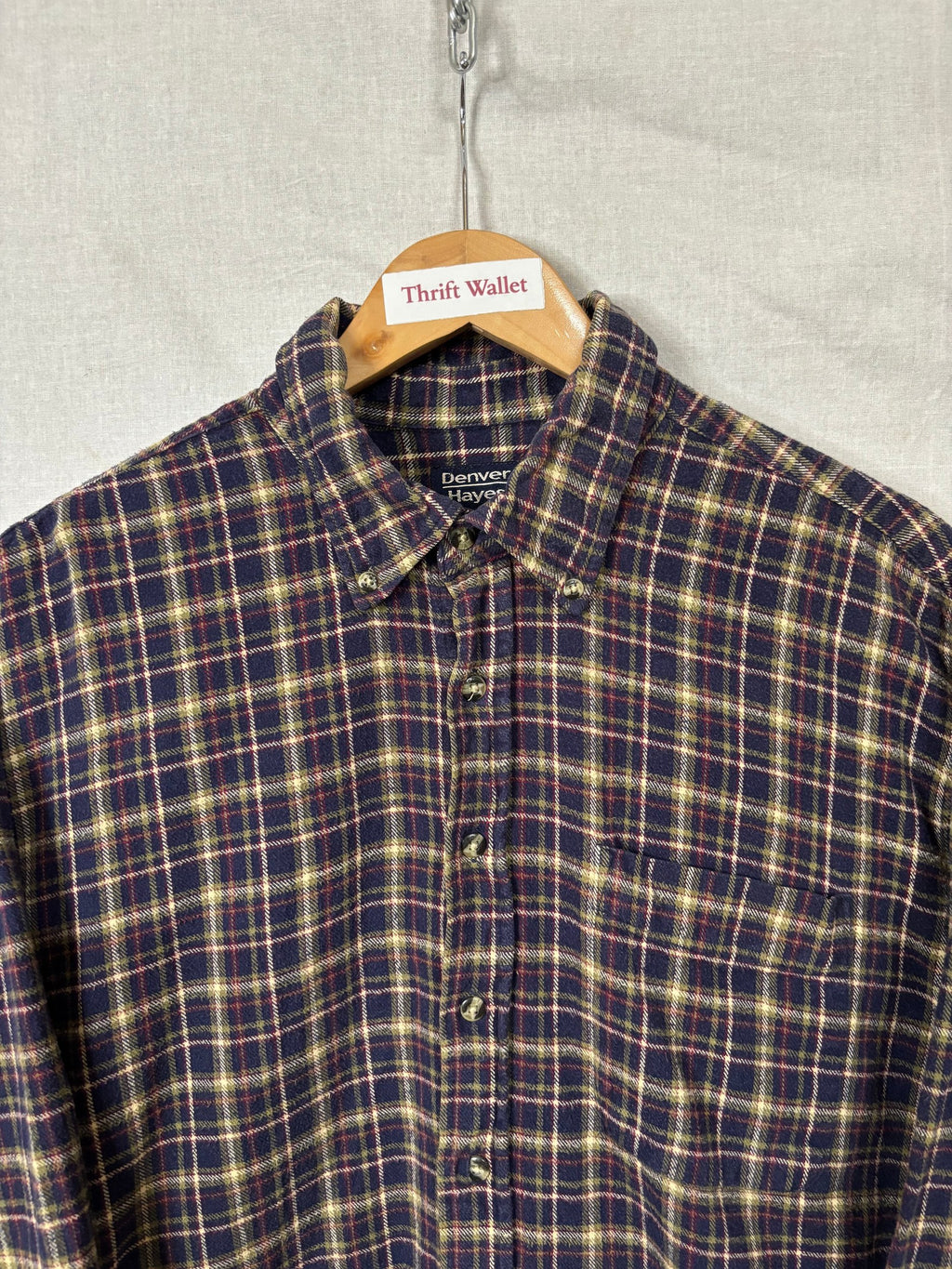 Flannel Shirt Vintage Streetwear Denver Hayes