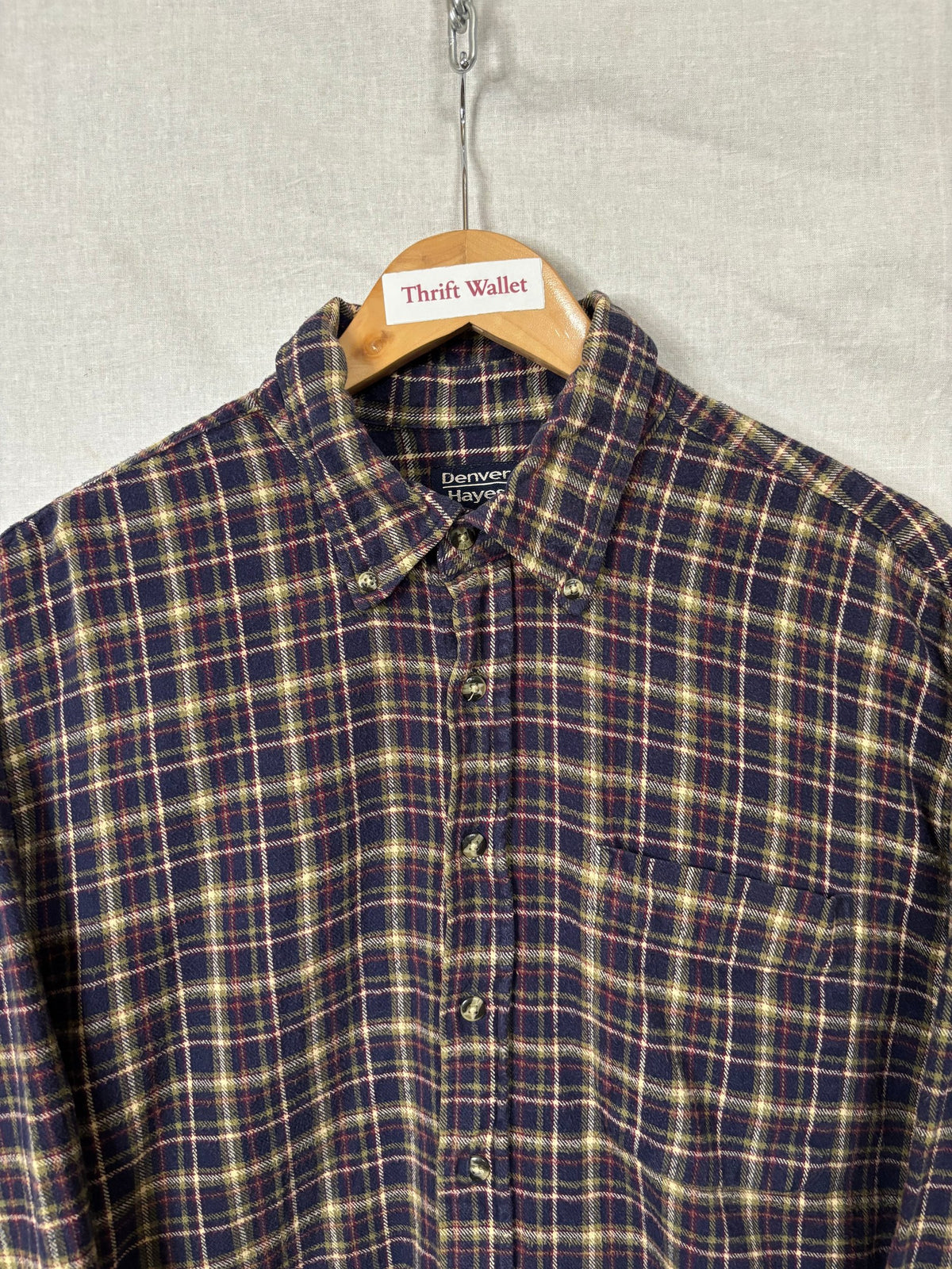 Flannel Shirt Vintage Streetwear Denver Hayes