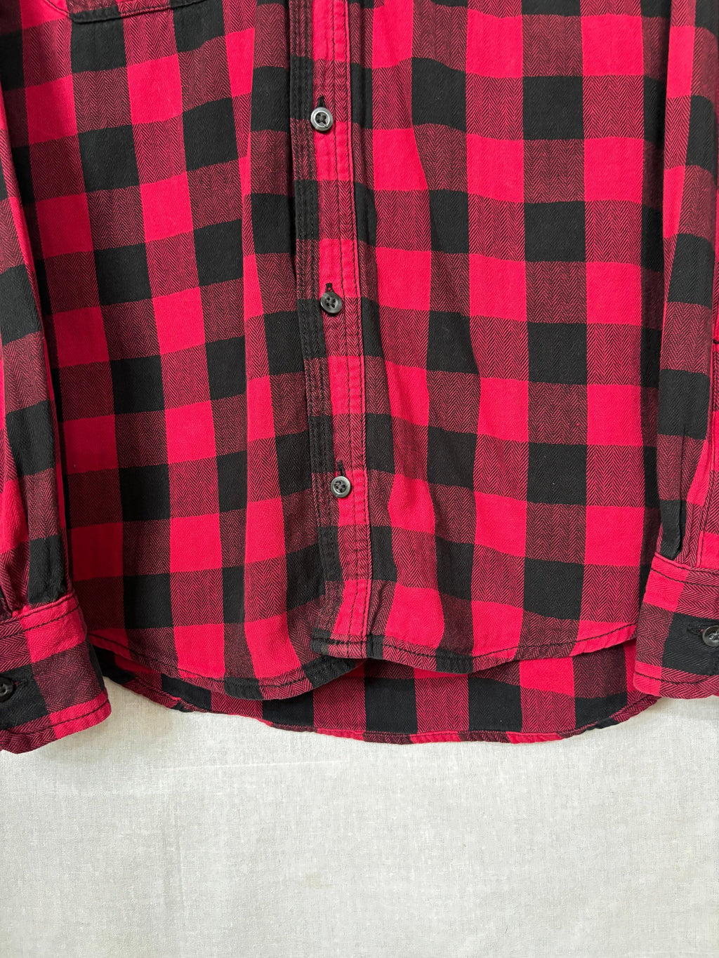 Flannel Shirt Vintage Streetwear Faded Glory