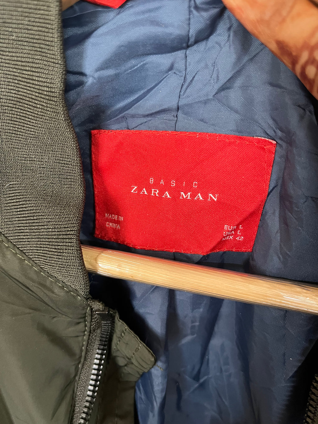 Jacket Vintage Streetwear Oversized Zara Man