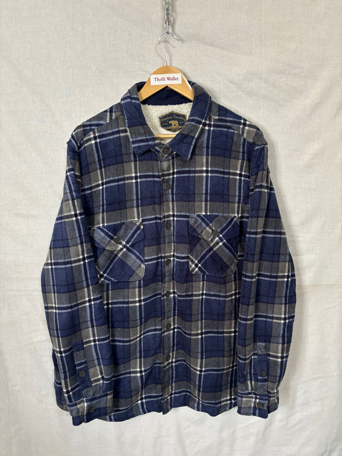 Flannel Shirt Vintage Streetwear Freedom Foundry