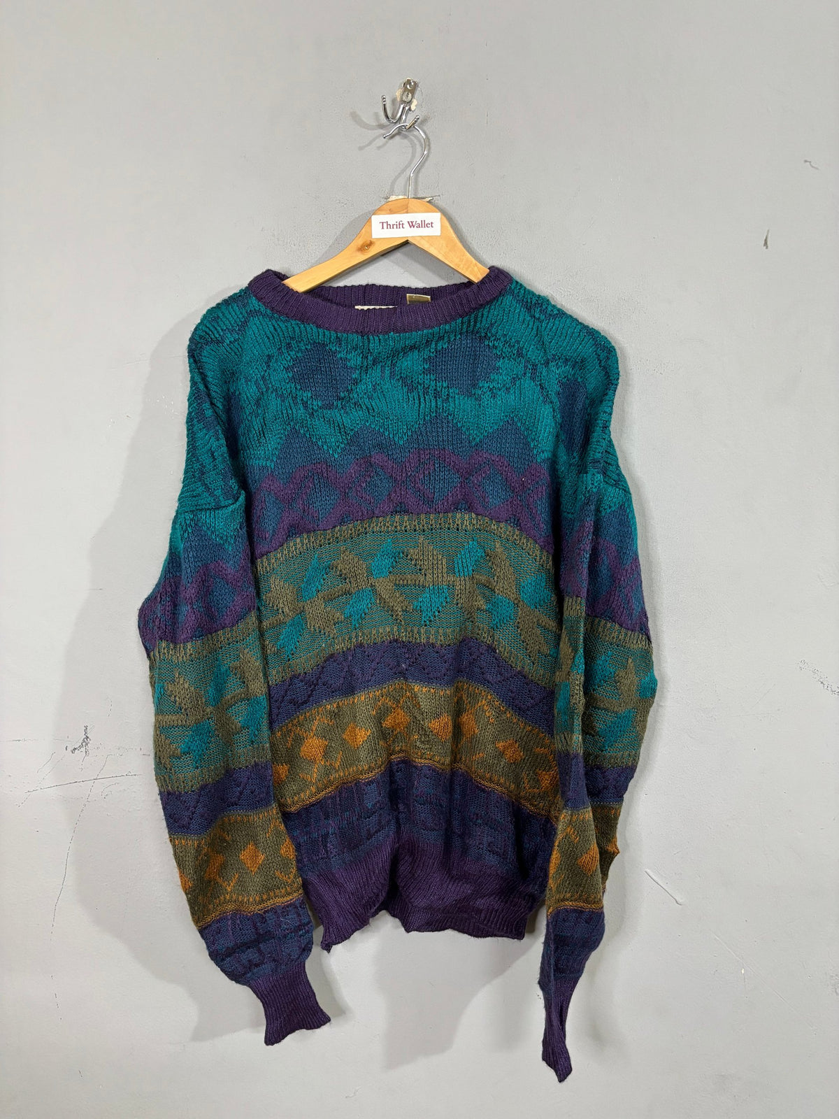 Cardigan Vintage Streetwear - Ceto Uomo