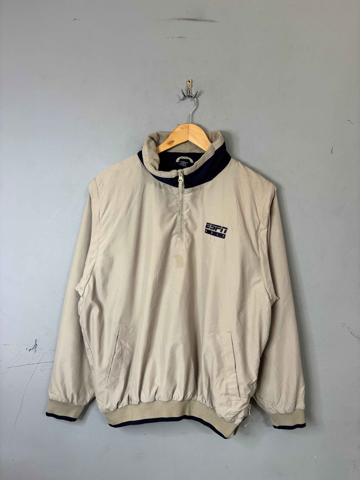 Windbreakers Vintage Streetwear Oversized Espn sports