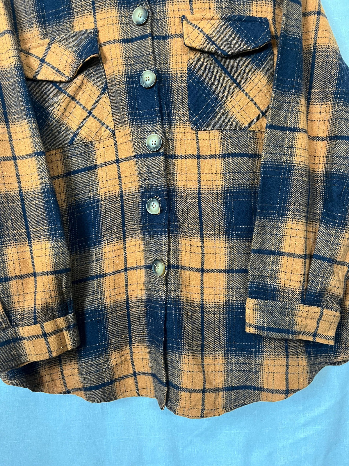 Flannel Shirt Vintage Streetwear F DTCC