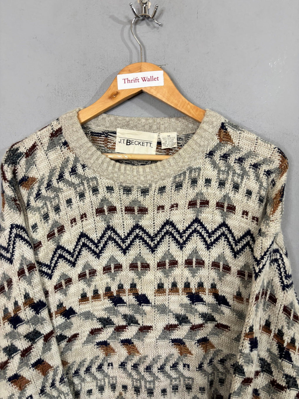 Cardigan Vintage Oversized - JT Beckett