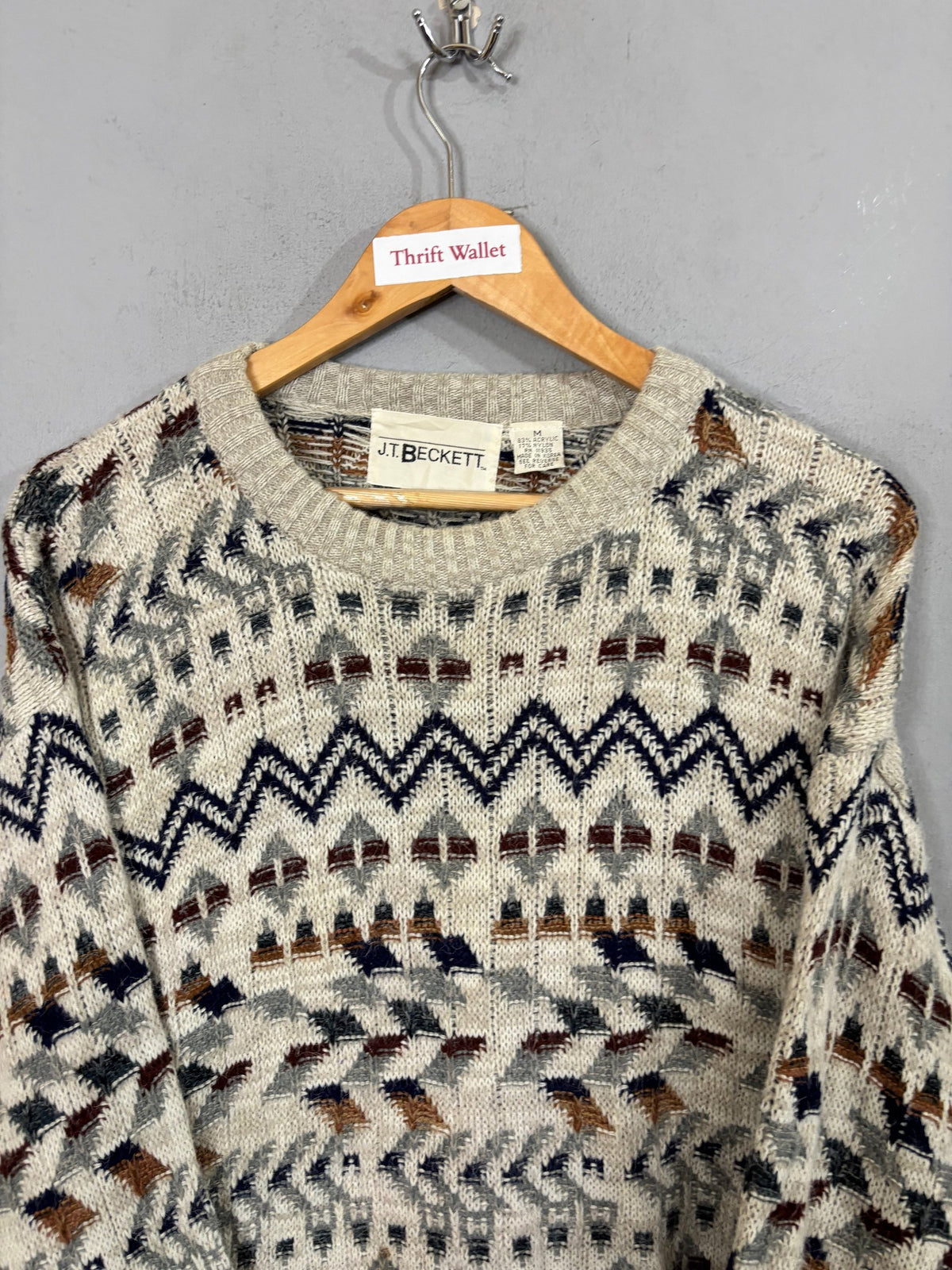 Cardigan Vintage Oversized - JT Beckett