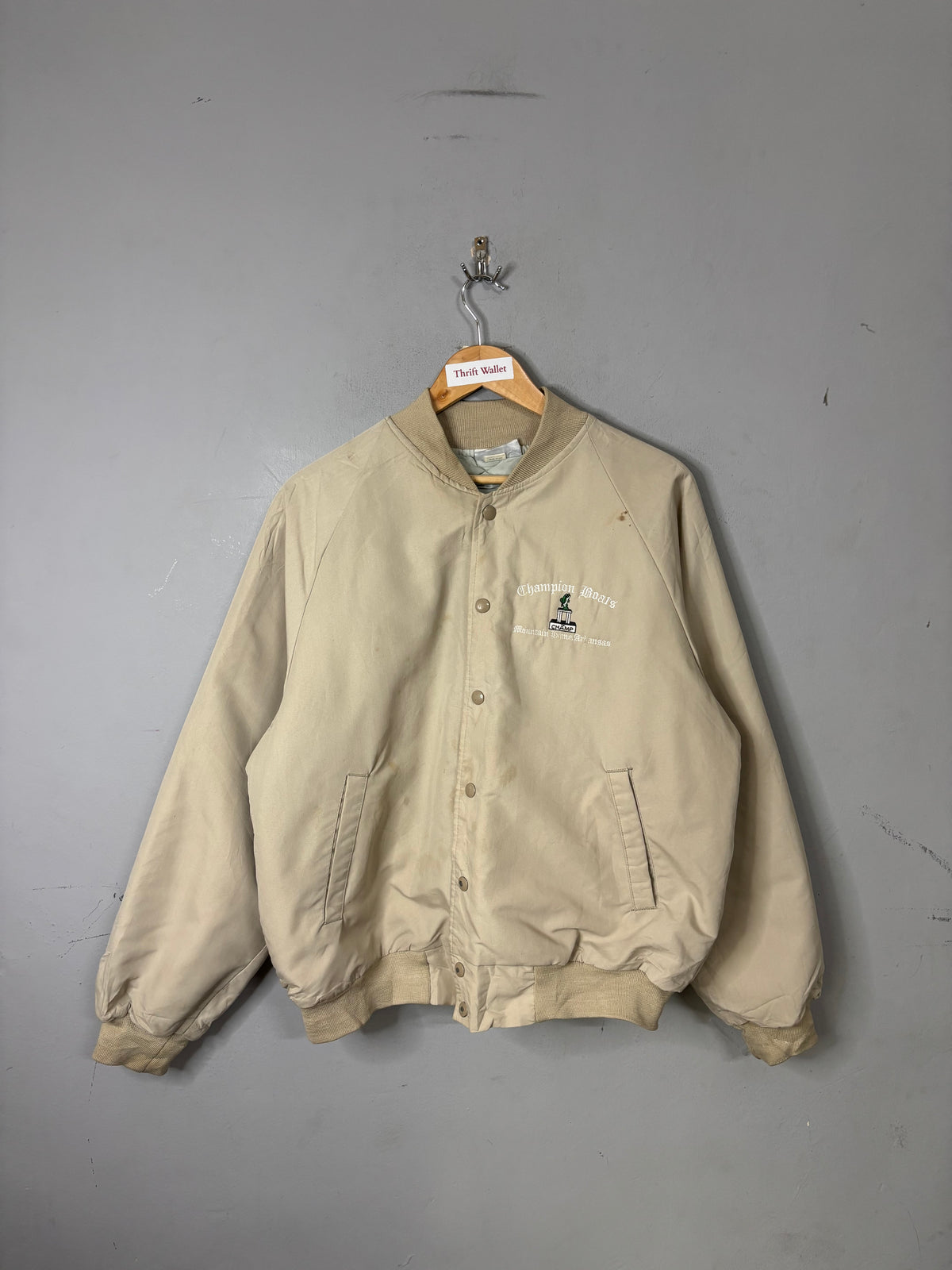 Jacket Oversized Vintage Champions Boats